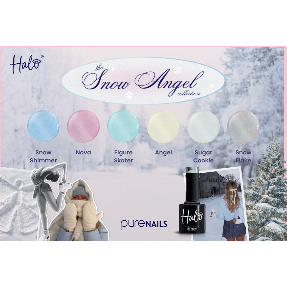 HALO GEL POLISH-SNOW ANGEL COLLECTION