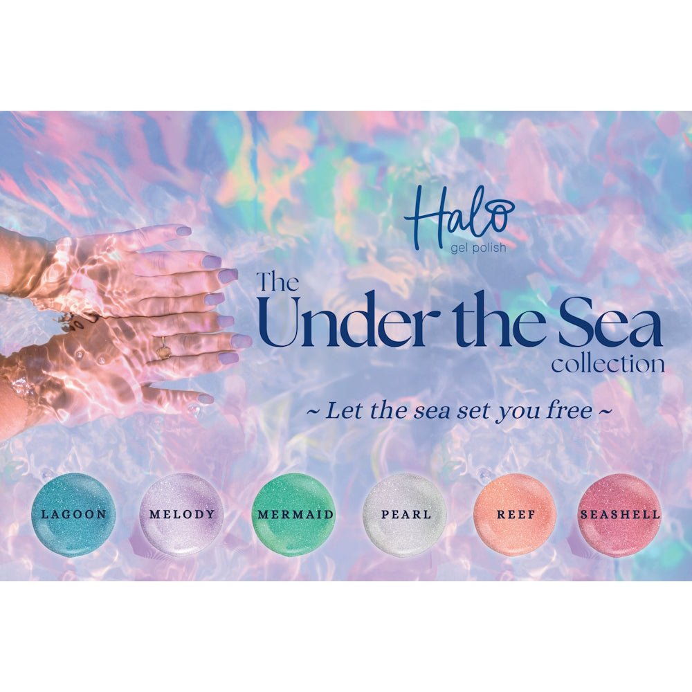 HALO GEL POLISH 8ML-UNDER THE SEA COLLECTION