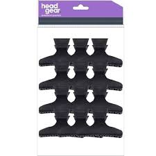 HEAD GEAR BUTTERFLY CLAMPS-LARGE BLACK