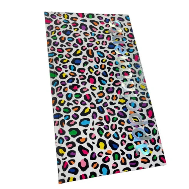 AGENDA 3 COLUMN APPOINTMENT BOOK-LEOPARD COLOUR