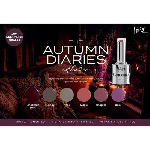HALO GEL POLISH 8ML-SUPER RICH AUTUMN DIARIES COLLECTION