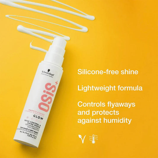 Schwarzkopf Osis+ GLOW Frizz & Shine Serum 50ml