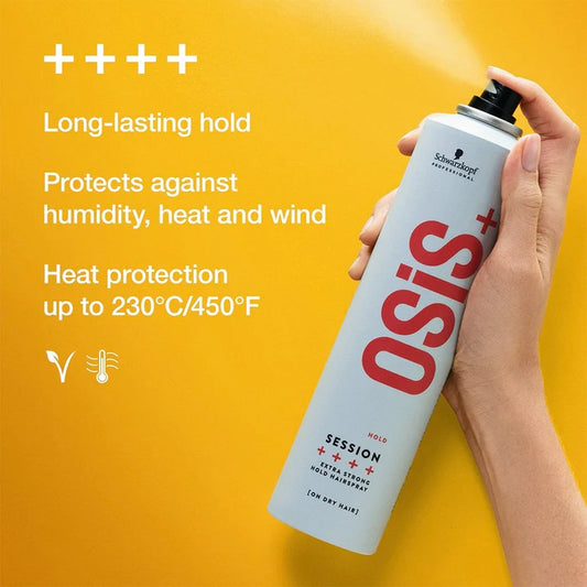 Schwarzkopf Osis+ SESSION Extra Strong Hold Hairspray 500ml