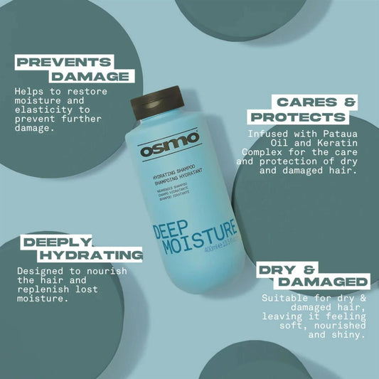 OSMO DEEP MOISTURE SHAMPOO 400ML