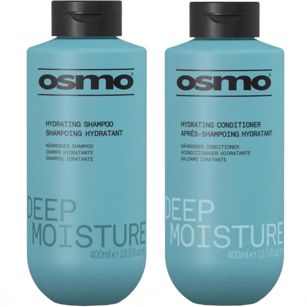 OSMO DEEP MOISTURE SHAMPOO & CONDITIONER DUO 400ML