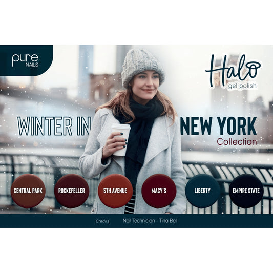 HALO GEL POLISH 8ML-WINTER IN NEW YORK COLLECTION